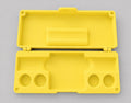 Self-injection pen travel case yellow