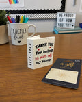 Teacher appreciation gift card holder