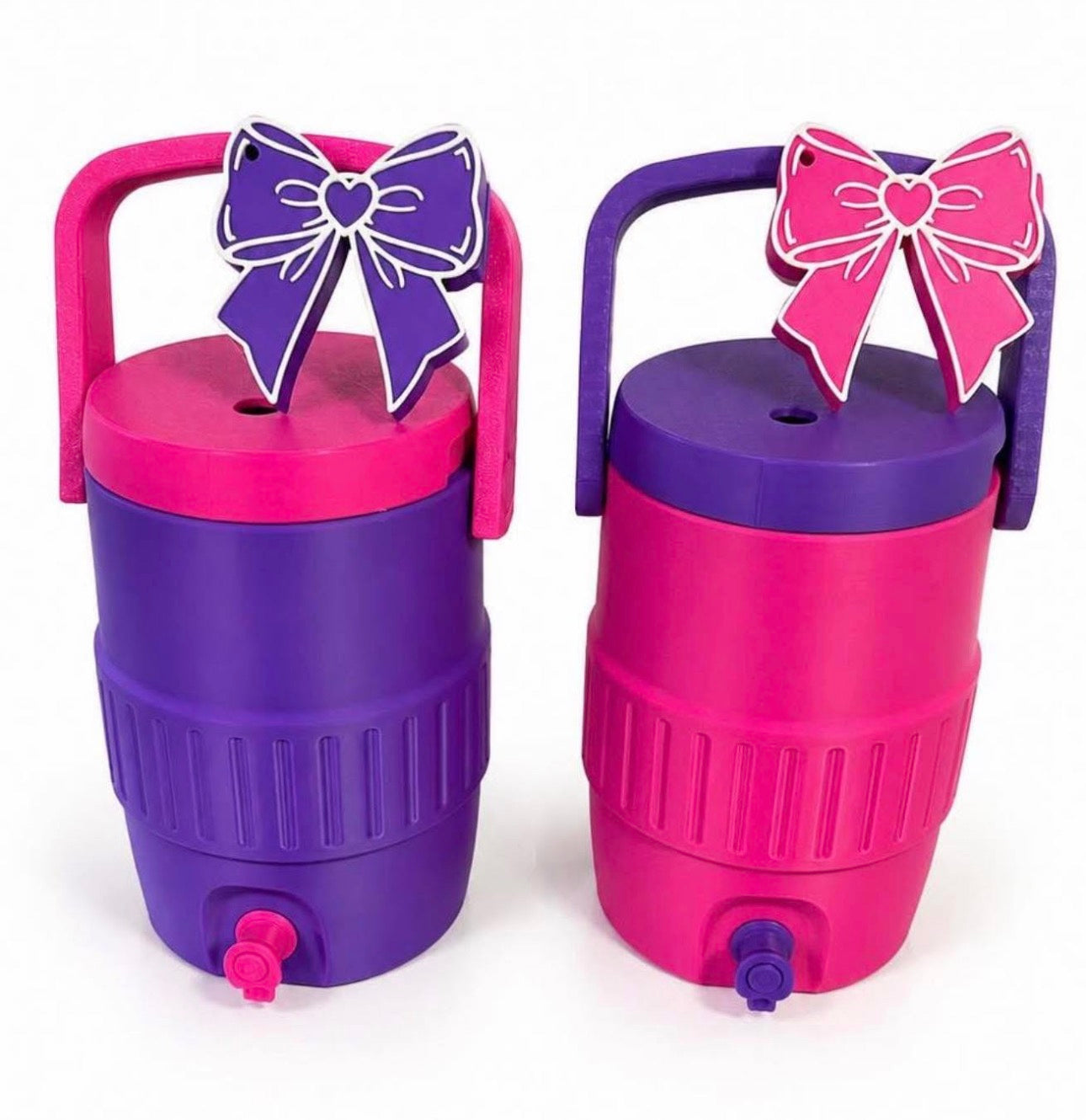 Can coolers with easy open keychain, pair